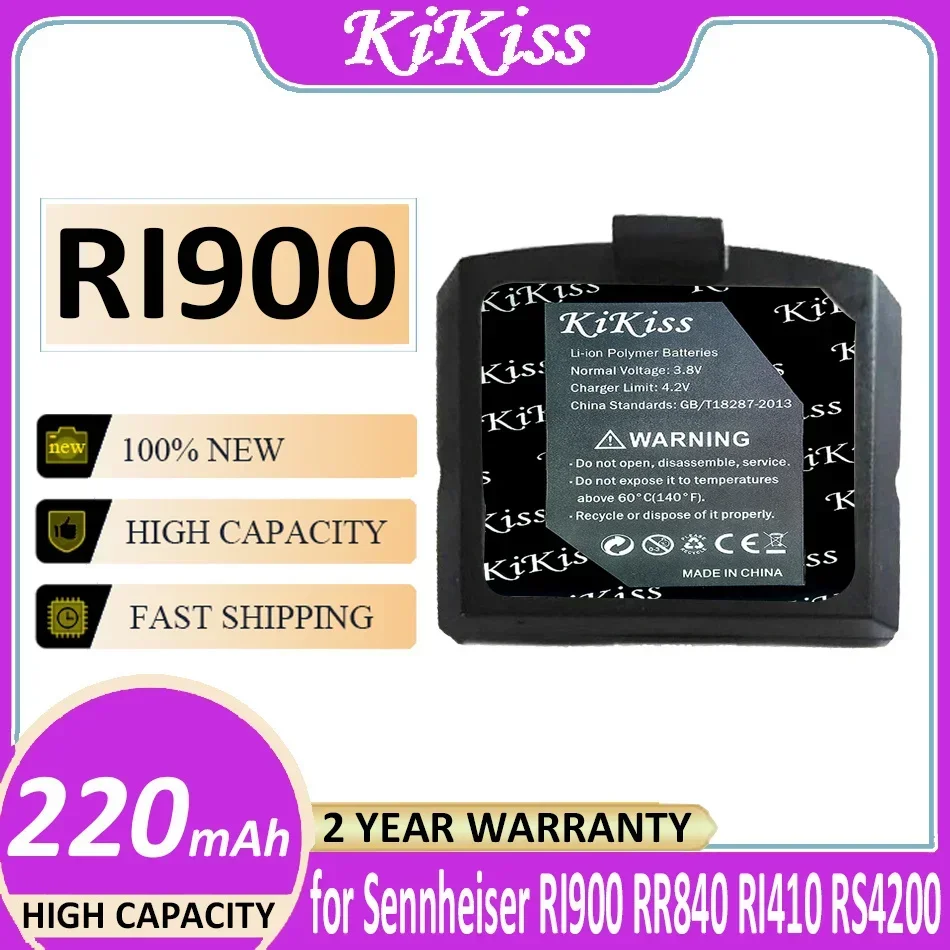 Аккумулятор 220 мАч для Sennheiser RI900 RR840 RI410 RS4200 RR4200 HDI830 BA300