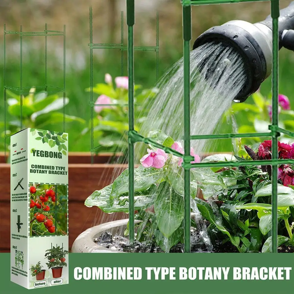

Combined Plastic Plant Support Pile Stand for Flowers Greenhouse Arrangement Rod Holder Orchard Garden Bonsai Tool invernad W7D9