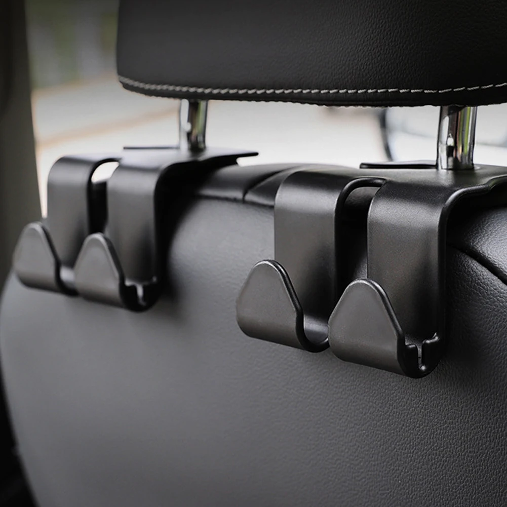 

Universal Car Headrest Hanger Hook Multifunction Seat Back Phone Holder Handbag Purse Hanger Fastener Clip Interior Accessories