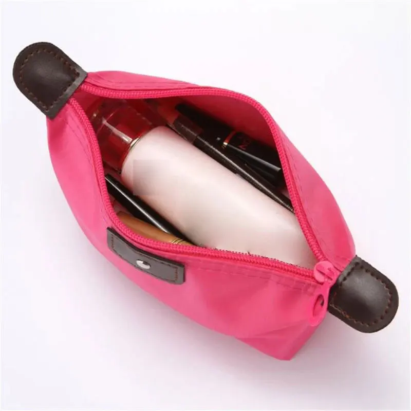 Women Cosmetic Bag Colorful Waterproof New Travel Dumpling Storage Bags Mini Cute Makeup Tote Bags Coin Purses Wash Bag Wallet