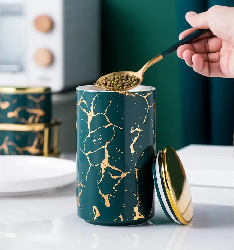 3 шт. керамика Luftdichten Glas Küche Kanister Sets Get Bland Spender Spice Organizer Rack Gläser mit Deckel breed всё
