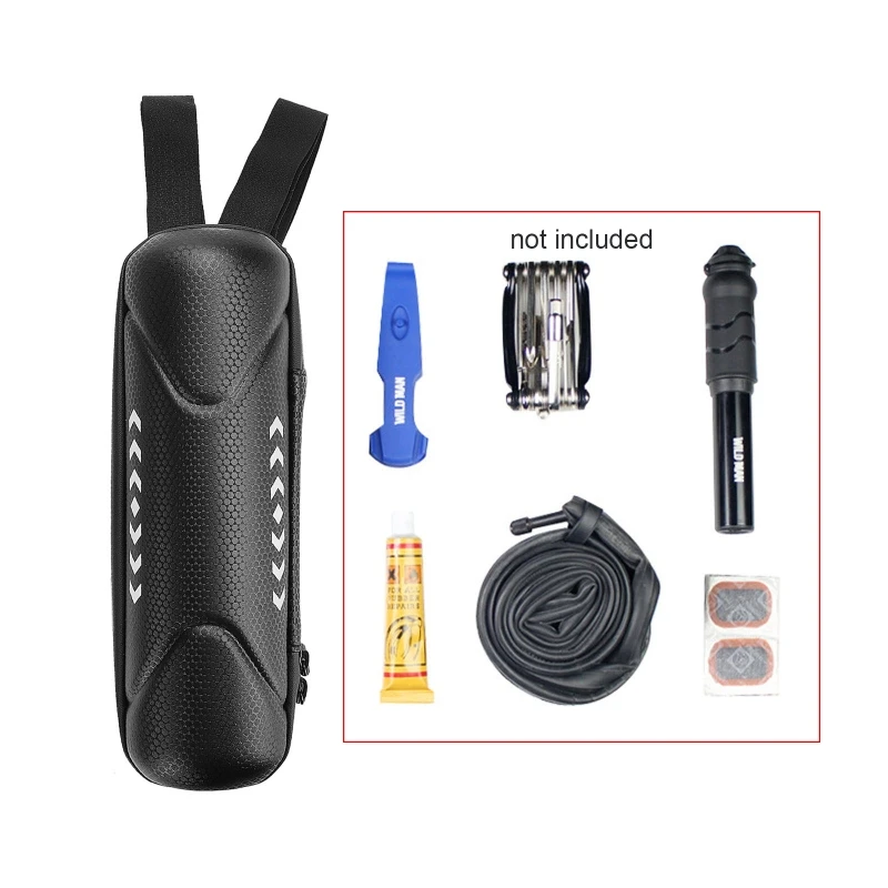 

EVA Scooter Storage Bag Handlebar Bag, Front Hanging Bag Fit for Carrying Charger Tools Repair Tools, Large Drop Shipping