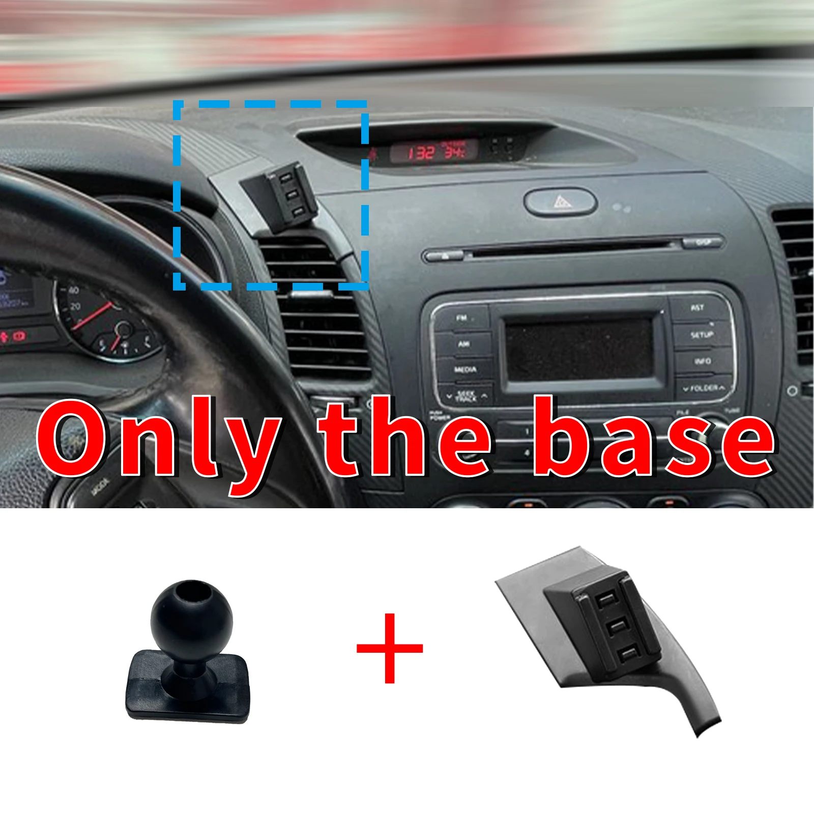 

Для KIA K3 Forte Cerato 2013 2014 2015 2016 2017, подставка, автоаксессуары, GPS-кронштейн, навигация, автомобильный держатель для мобильного телефона