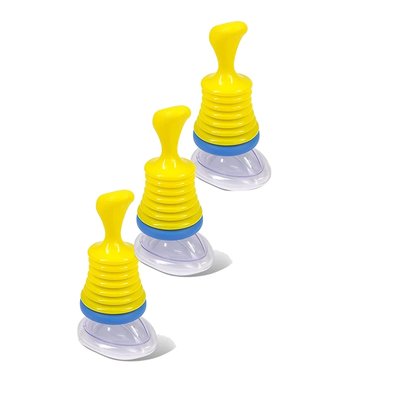 

3PCS Anti-Choking Device Cover To Remove Clogged Fluid And Objects,Essential Home Kit For Adult And Children