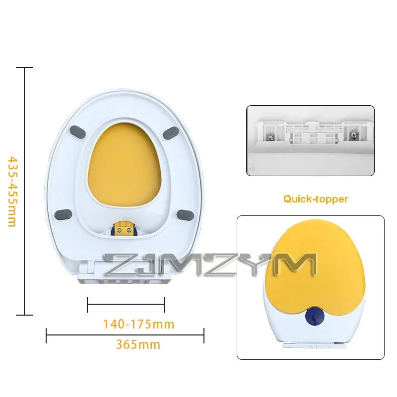 

Сиденье для унитаза ZJMZYM универсальное бесшумное