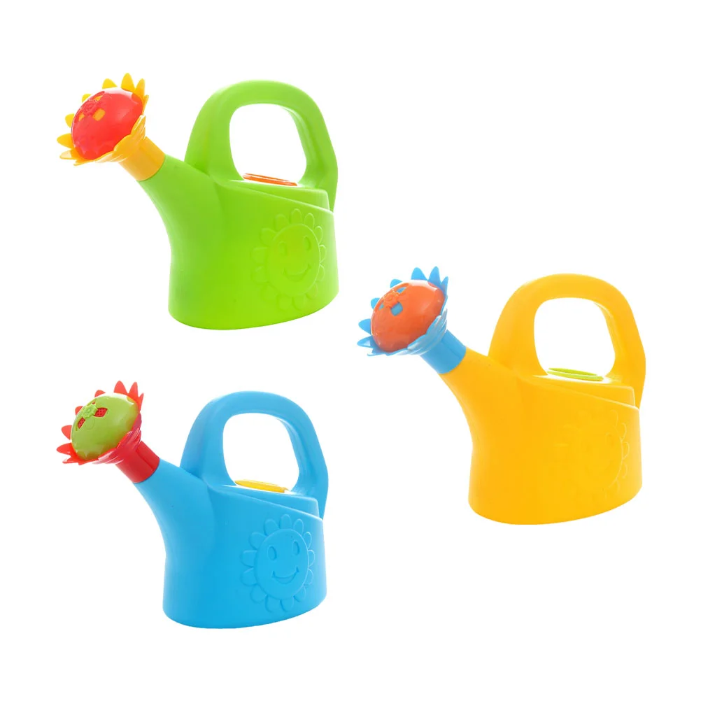 

3 Pcs Chicken Watering Can Interesting Pot Bathing Supply Kids Shower Plaything Household Garden Toy