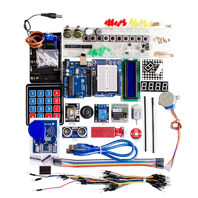 

RFID Upgrade Kit For UNO R3 Development Board Starter Kit With Membrane Key Kit