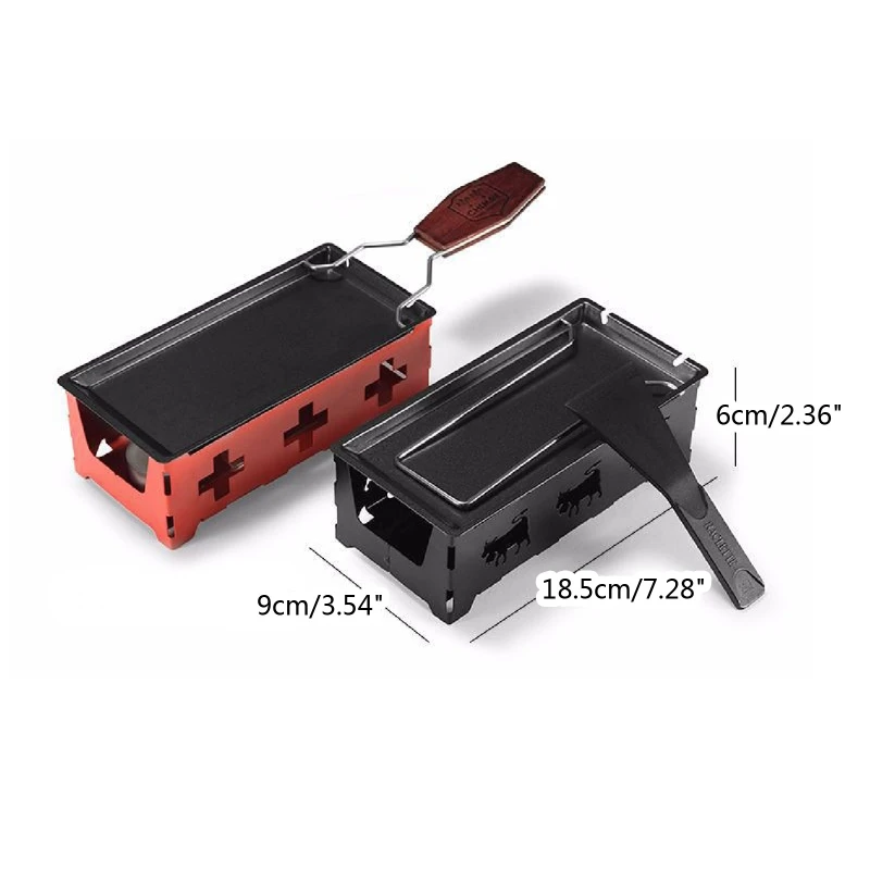 Портативная сковорода-раклет для сыра духовка гриль тарелка ротастер противень