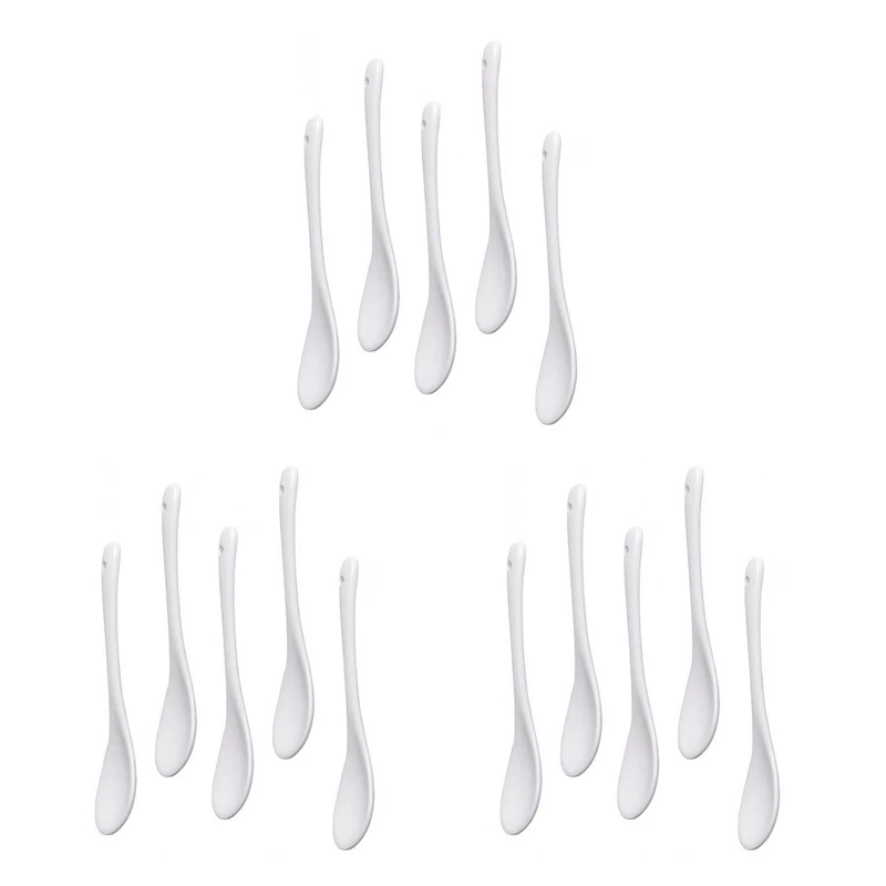 

Set Of 15 Ceramic Spoon Teaspoon Spoon Jam Honey