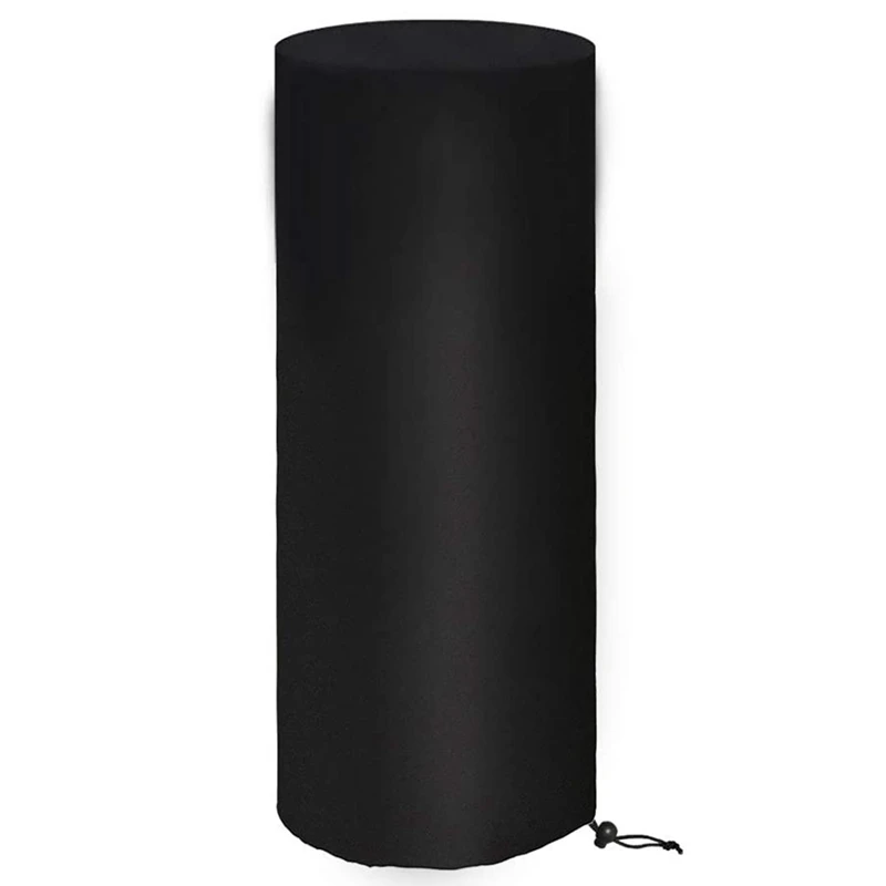 

Hot Patio Heater Covers Waterproof Outdoor Heater Cover 210D Oxford Waterproof, Windproof, Protection Around 50X50X120 Cm