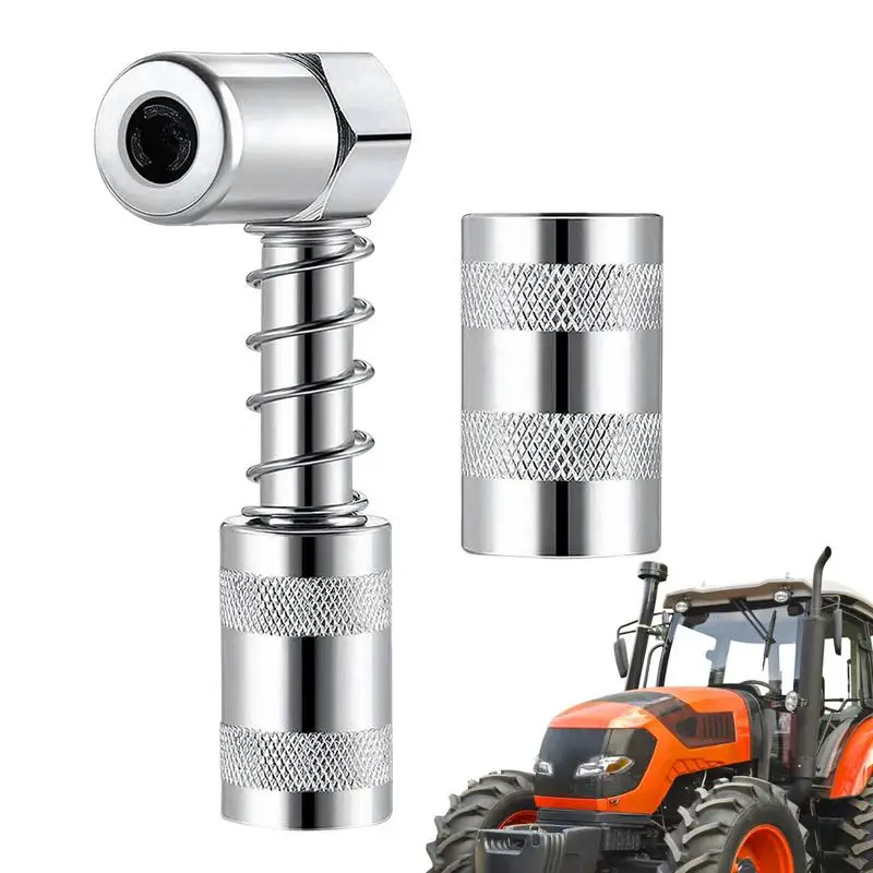 

Блокировочный смазочный соединитель 90 градусов, смазочный соединитель, адаптер с втулками, 3 угла захвата, смазка, быстрое пространство для ...