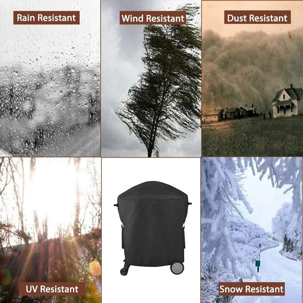 54X76X69 см крышка для гриля барбекю газового полиэфирная ткань серии Weber Q1000/Q2000