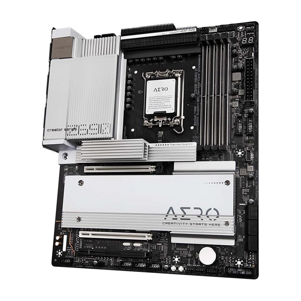 

Z690 AERO D For Gigabyte LGA1700 4*DDR5 128GB E-ATX Supports 12th Gen Core Pentium Gold Celeron Processors Motherboard