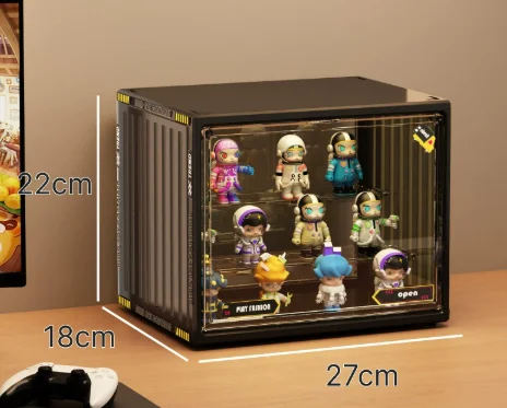 Трехслойная акриловая витрина для моделей автомобилей