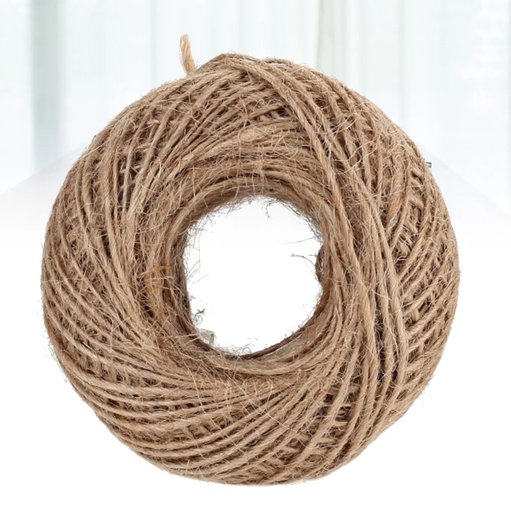 

100m Wedding Burlap String Natural Cord Jewelry Making Cord Craft Jute Rope Burlap Twine Natural Jute Twine