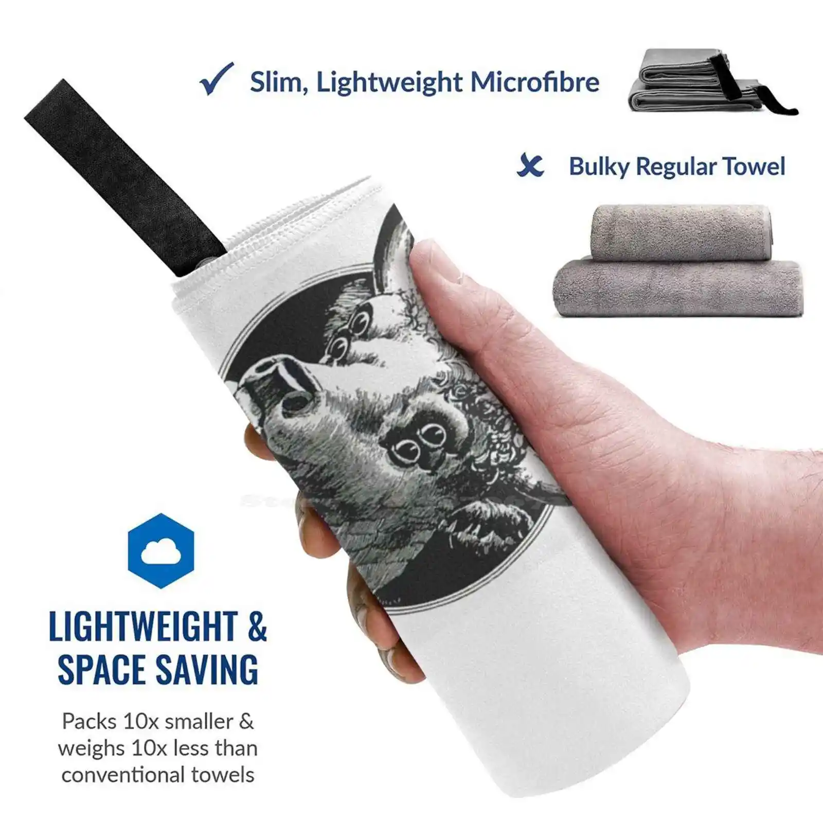 Полотенце Ween Ox с 3D-принтом Мягкое полотенце