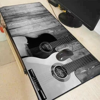 mrgbest 30x6040x90cm guitar music large gaming mouse pad computer game lock edge mat anime big mause for pc laptop
