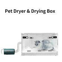 pet drying box water blower small cat and dog bath hair dryer atomization box dog hair dryer dryer box pet cat dryer