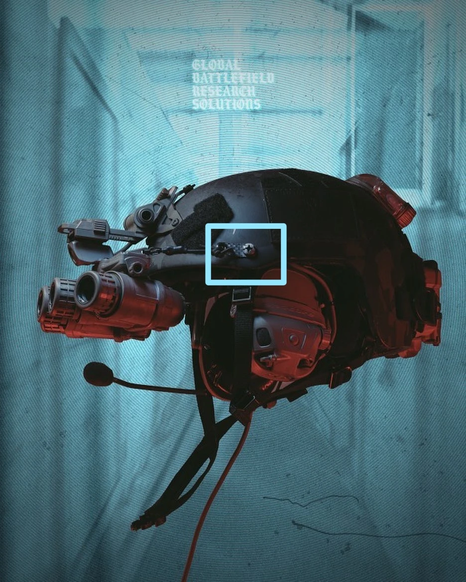 Тактический шлем NVG GBRS стиль ремешок для предотвращения потерь шнур очки ночного