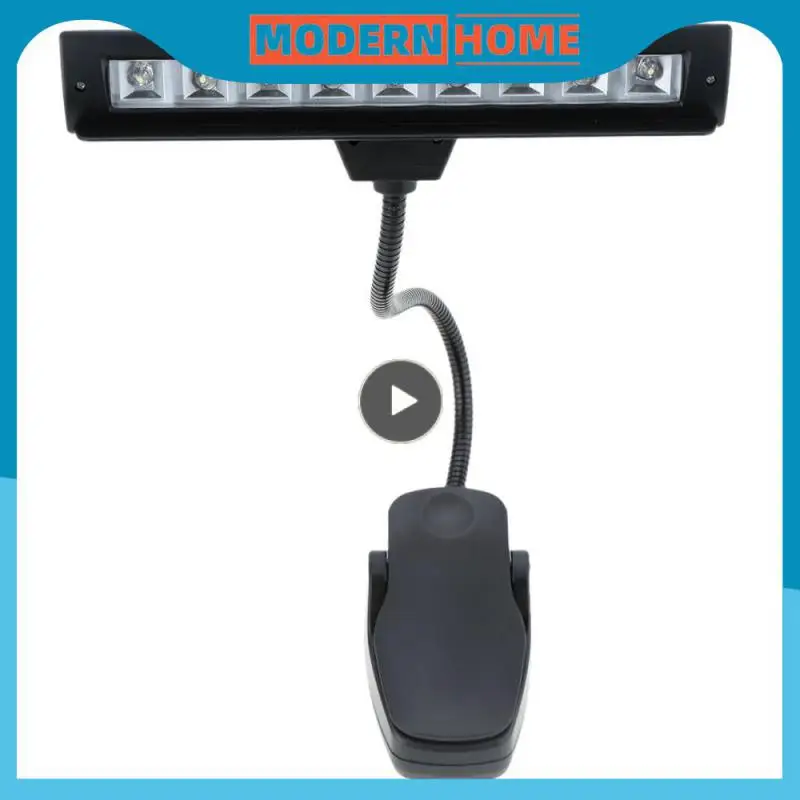 

Foldable Childrens Student Desk Lamp Flexible Easy Clip Lamp Led Reading Lamp Usb Rechargeable Led Clip Table Lamps Dimmable