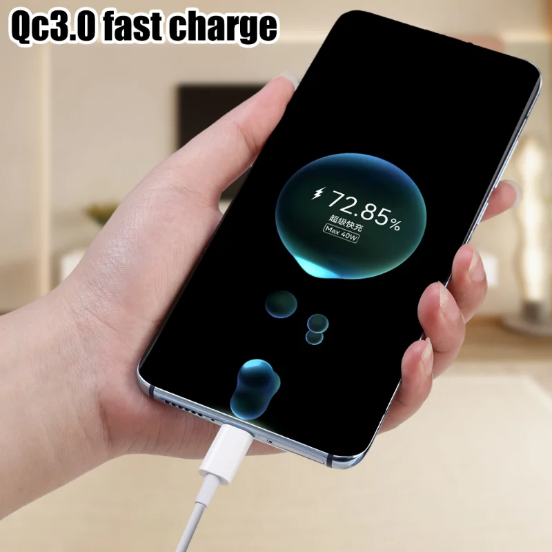 Фото Кабель зарядный PD, 60 Вт, USB C-USB C, для Macbook, Ipad, Huawei, Samsung, Xiaomi №4