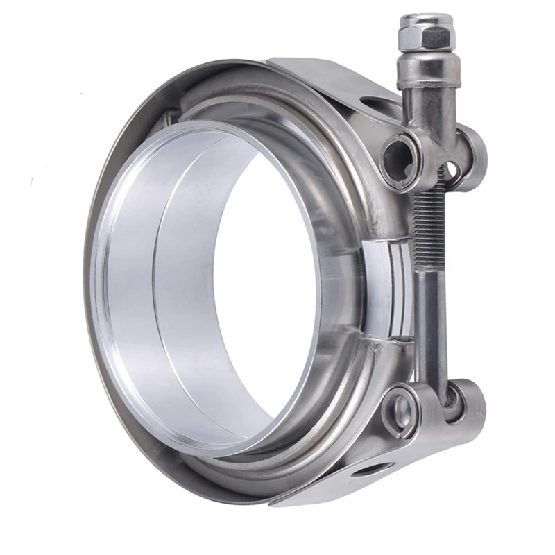 

2/2.25/2.5/2.75/3/3.5 inch V-Band Clamp Exhaust Clamp Stainless Steel Male Female Flange Assembly