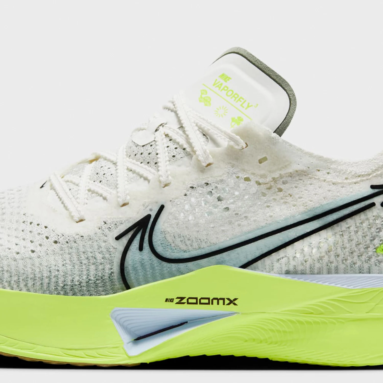 Фото Официальные мужские гоночные кроссовки Nike ZOOMX VAPORFLY 3, HQ3450-147 №4