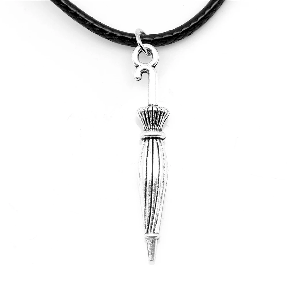 

1 шт. античное серебро 5x3 5 мм ожерелье с зонтом Ручные ювелирные изделия Diy