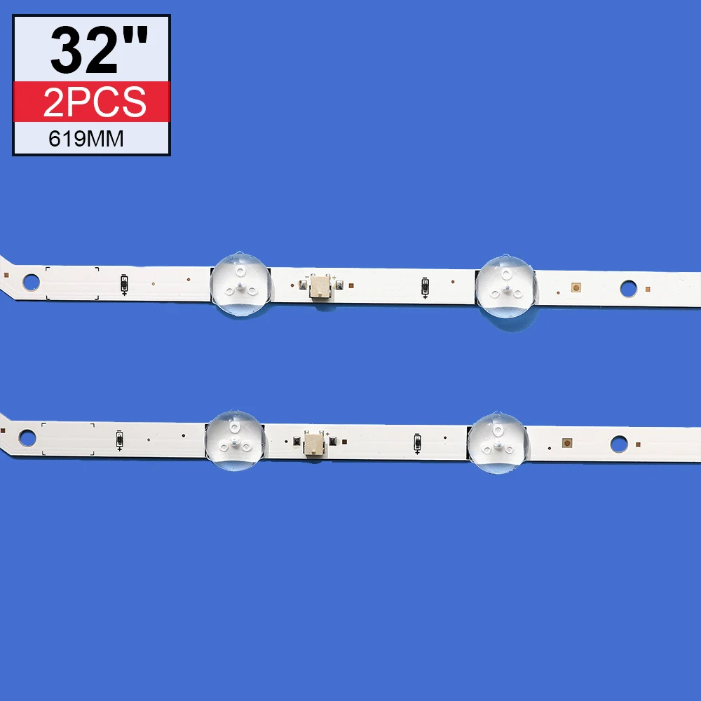 Светодиодная лента для подсветки (2) Samsung UE32J5000 UE32J5270 UE32J5005 UE32J5200 2015 SVS32 FHD V5DN-320SM1-R2 R3 R1