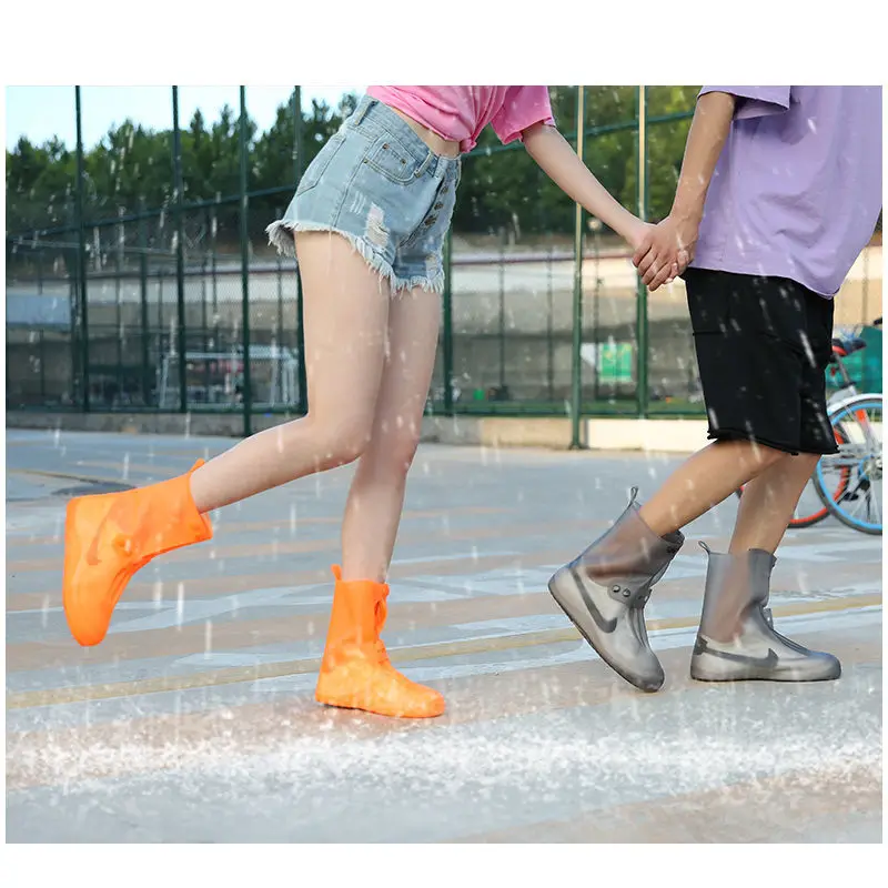 

Waterproof shoe coverRain shoe coverRainproof protective shoe coverHigh tube non-slip wear-resistant shoe coverRain boots