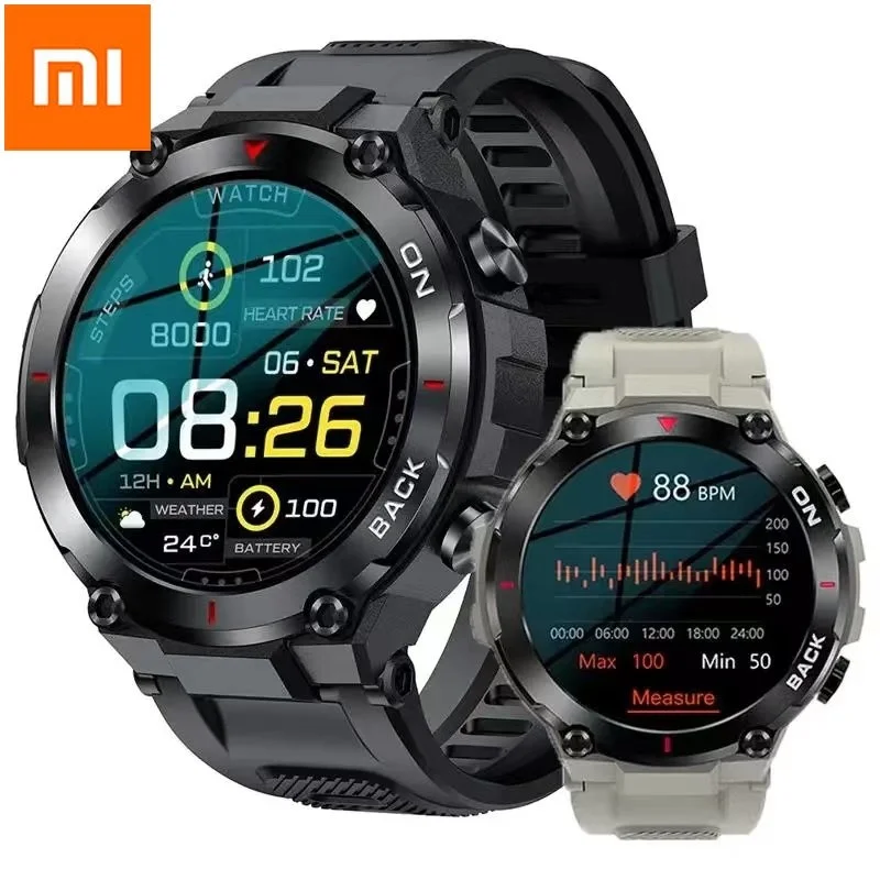 

Xiaomi GPS Smart Watch Men Outdoor Sports Watches Waterproof Fitness 24-hour Heartrate Blood Oxygen Monitor Smartwatch IP68 Sale