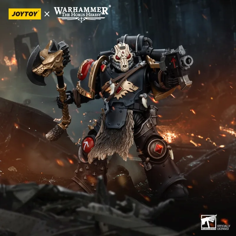 [Товары в наличии] коллекция 1/18 года JOYTOY Warhammer 40k экшн-фигурка космических волков