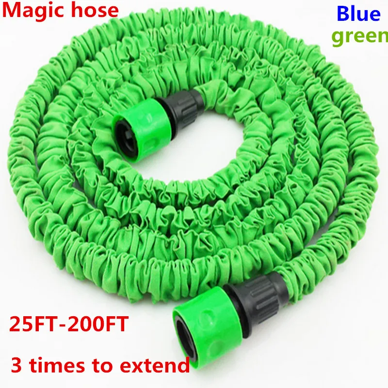 

Magic Garden Hose Retractable Multi-Function Garden Watering Hose Reel 25FT-200FT [Without Sprayer]