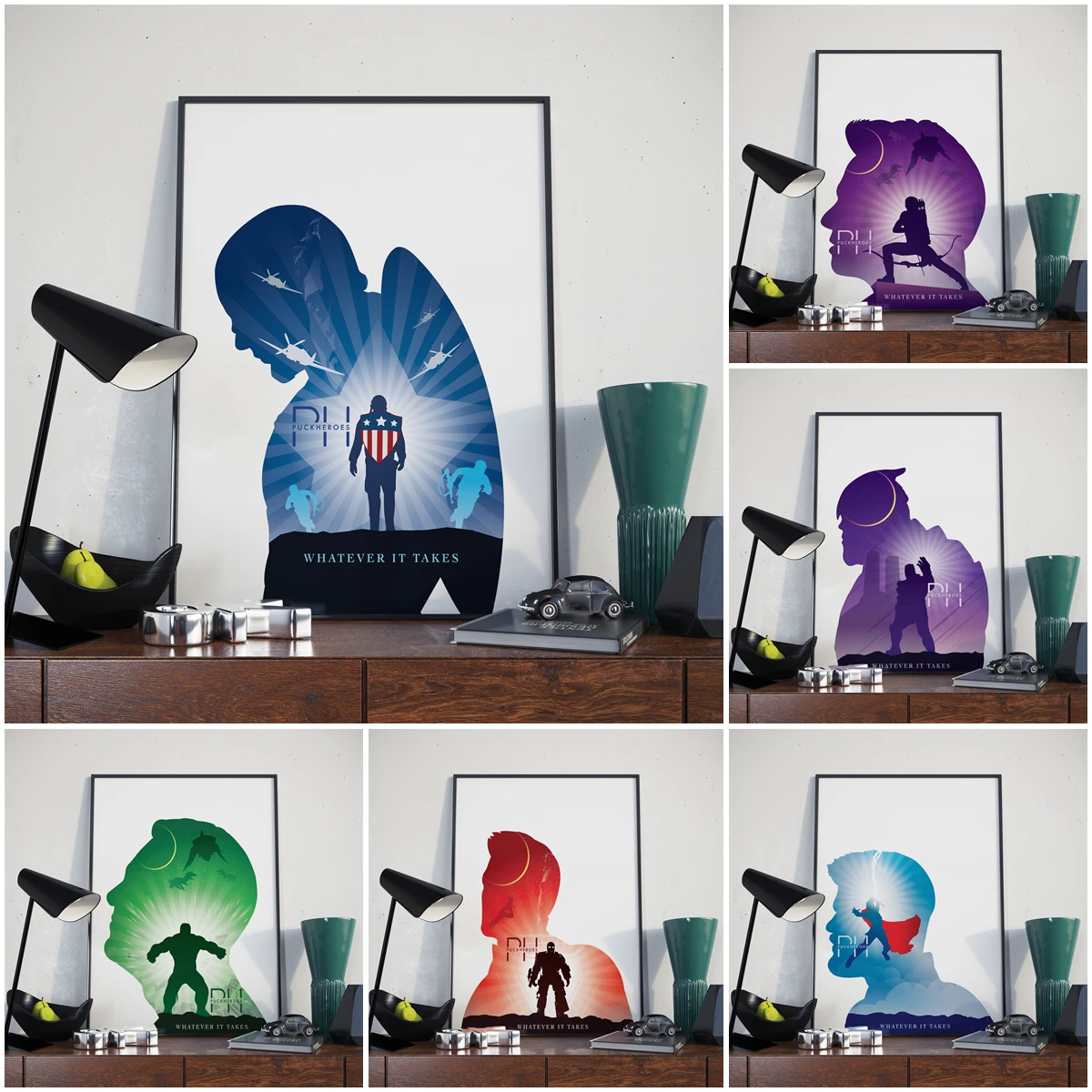 

Мультяшные персонажи Диснея, скандинавские картины, Железный человек, Человек-паук, современное искусство, домашнее настенное украшение, г...