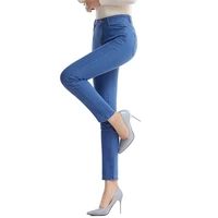 blue jeans for women stretch high waist mom jeans spring 2022 new korean fashio womens jeans streetwear straight denim pants