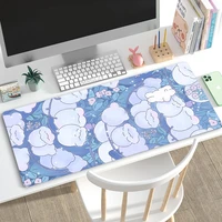 cute pink tulips multi size mouse pad large office keyboard mousemat purple kawaii rugs mousepad cartoon girly gamer for laptop