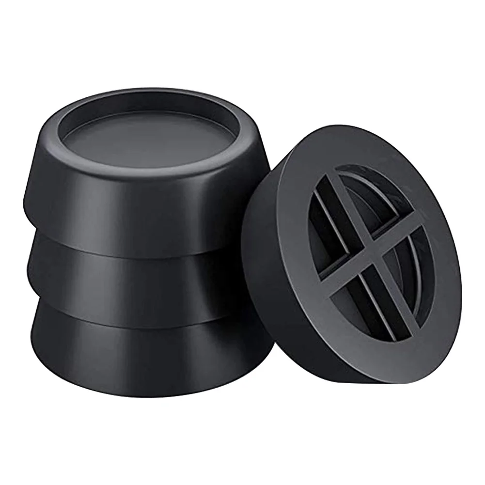 

4pcs Mute Non Slip Rubber Anti Vibration Feet Pads Universal Dryers Durable Protector For Washing Machine Furniture Heighten