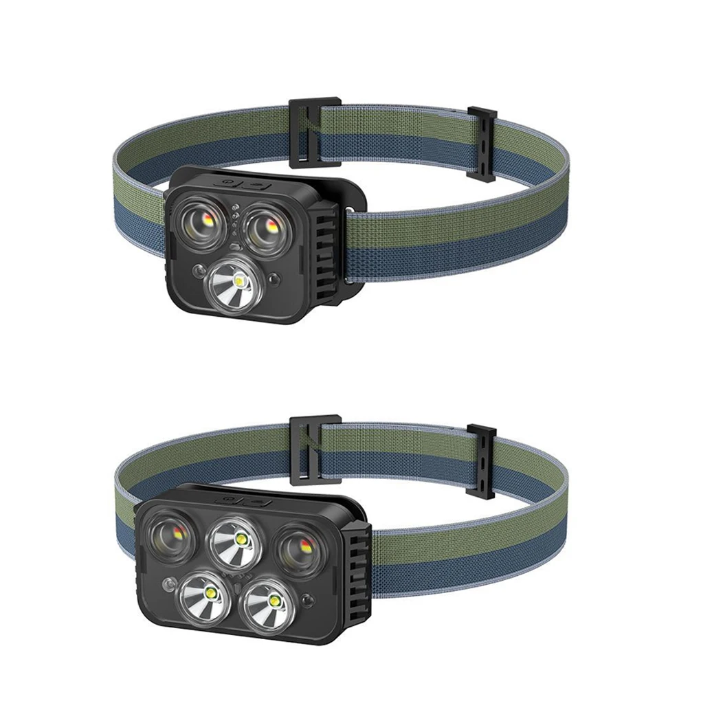 

Headlamp USB Charging Waterproof Outdoor Night Cycling Riding Hiking Fishing Climbing Head Light Torch Lighting Lamp