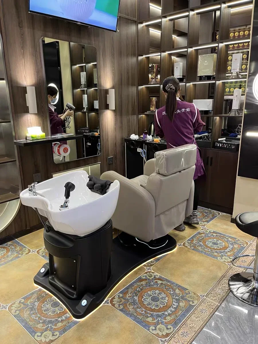 Вращающаяся массажная кровать для душа многофункциональная электрическая