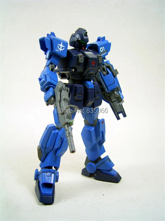 Фигурки японского аниме 1/144 HGUC 080 Blue Destiny I робот экшн-фигурки пластиковые модели