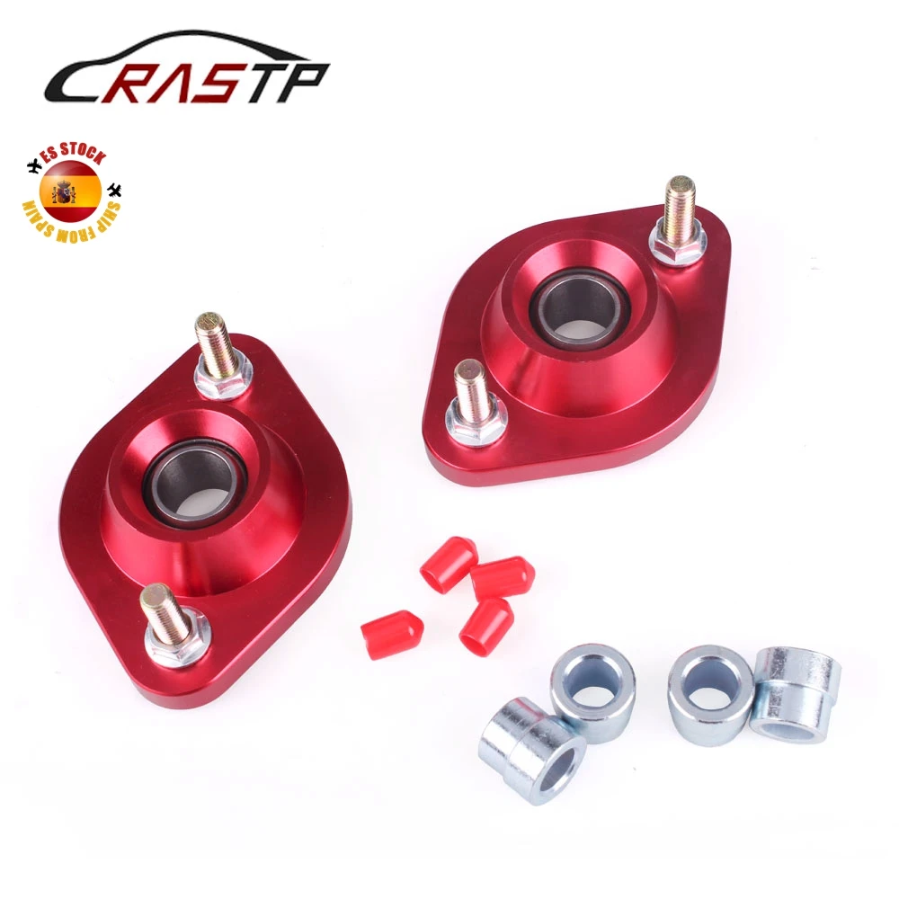 

RASTP-2Pcs/set Car Styling Shock Top Mount Set Pillow Ball Rear Upper Camber Plates for BMW E30 E36 E46 Z3 RS-SAP001