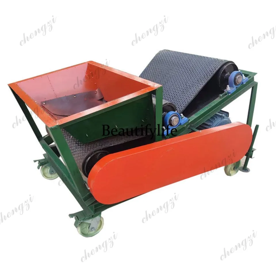 Фото Мобильный зерноочиститель 81 Mobile Grain Winnower: специализированный сортировщик, безвоздушный зерноотбрасыватель и машина для очистки зерна №1