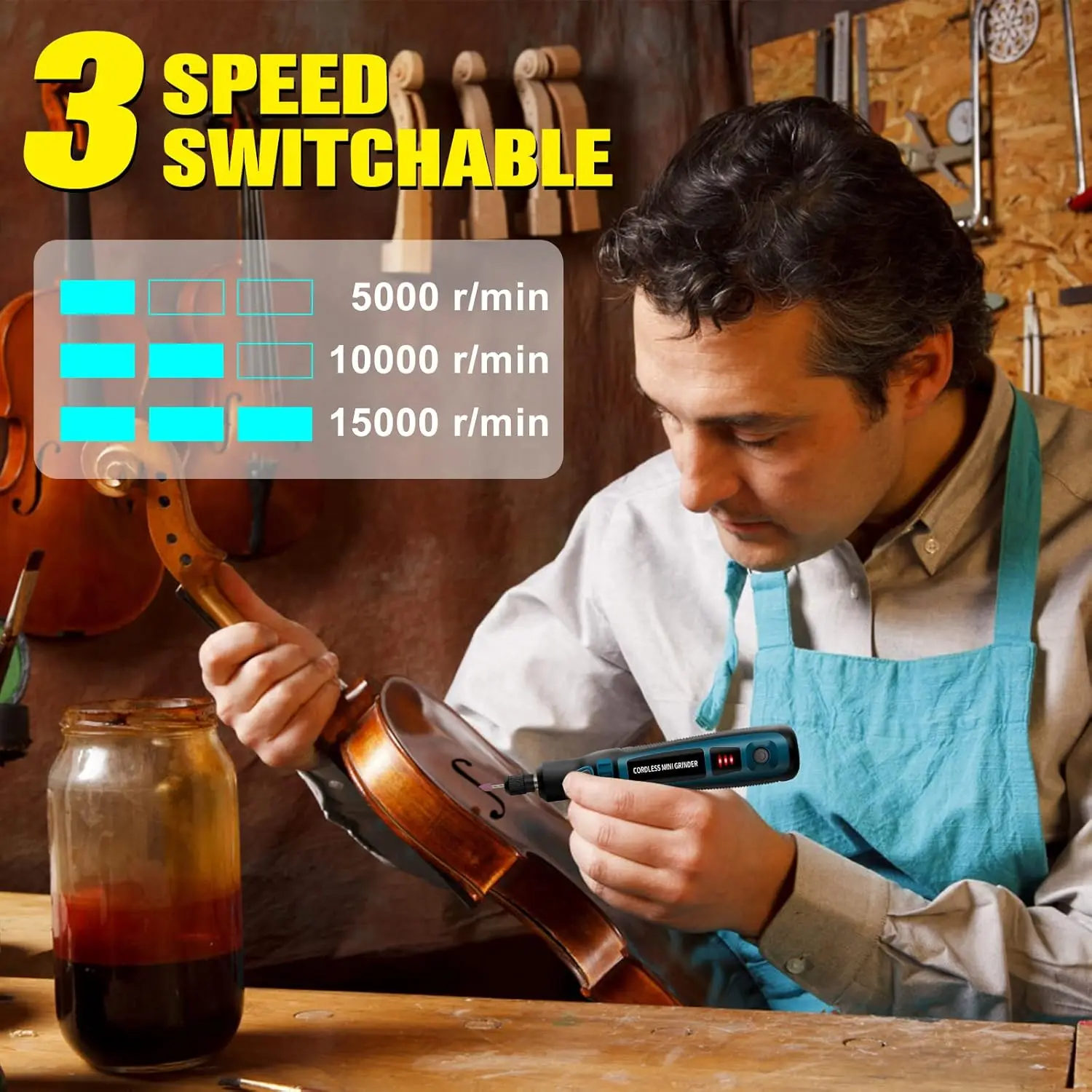 Мини-электрический шлифовальный инструмент Многофункциональное ручное