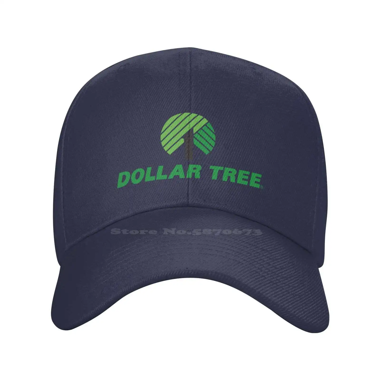 

Dollar Tree Logo Printed Graphic Brand Logo High-quality Denim cap Knitted hat Baseball cap