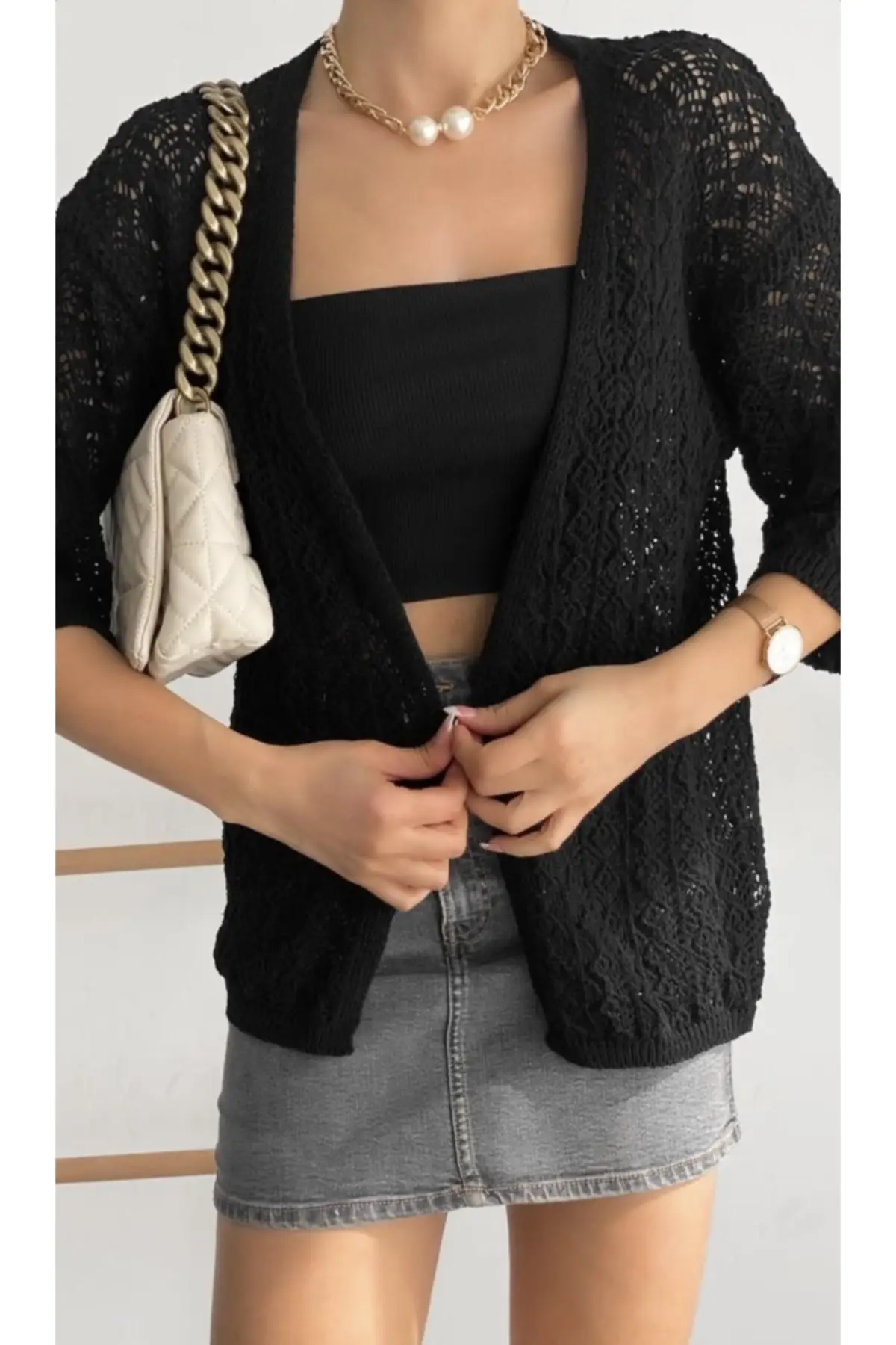 

Women's Cardigan Knitted Casual Knitted High Quality Fashion Cardigan Sweaters Loose Sweater Jumper