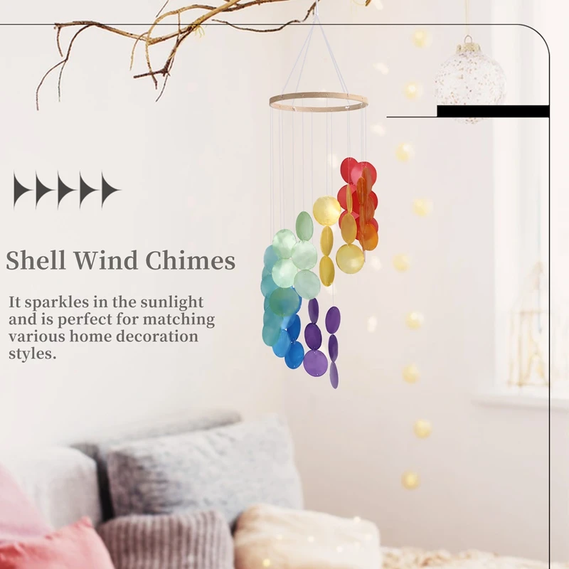 Натуральная ракушка колокольчики Ловец снов ремесло уличное украшение для двора