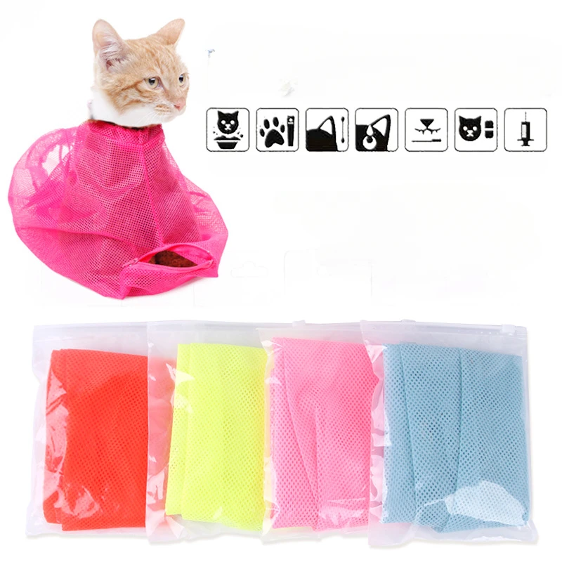 Фиксированная сумка для ухода за кошками подвесной гамак стрижки когтей и
