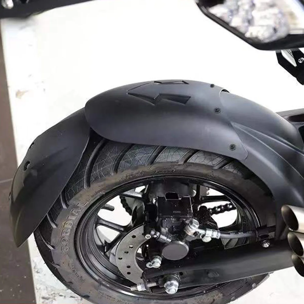 

Motorcycle Fit Macbor Fun 125 Plus Lengthen Rear Fender Wheel Extension Fender Mudguard Splash Guard For Macbor Fun 125 Plus