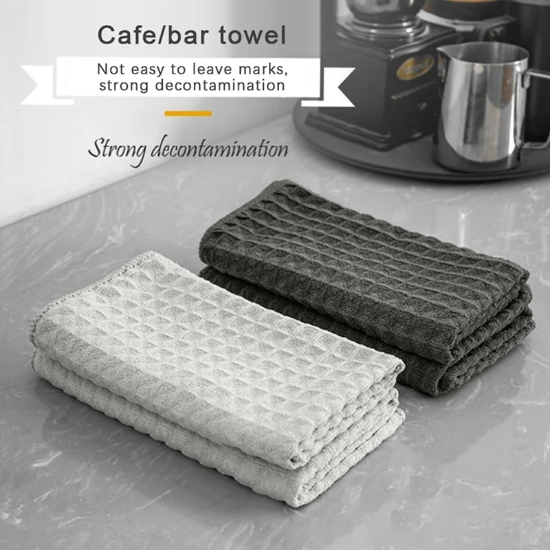 Milk Tea Shop Coffee Machine Special Rag Absorbing Water Without Lint Cleaning Cloth Square Towel
