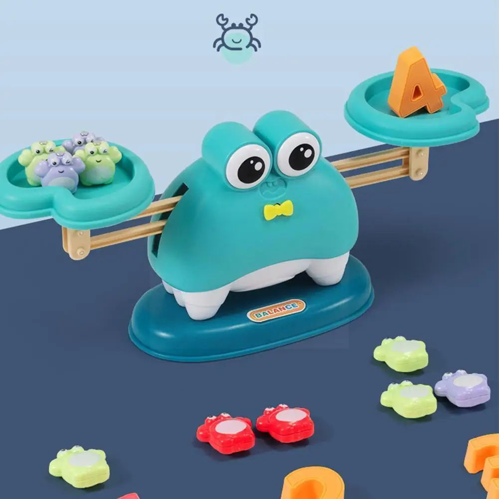 

Montessori Math Toy Digital Monkey Balance Scale Educational Number Balancing Game Penguin Learning Scale Toys Kids Board M M8h7